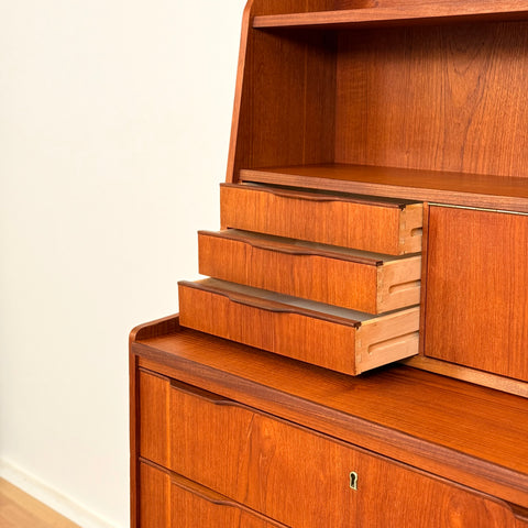 Secretary cabinet in teak, Denmark