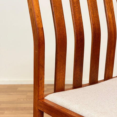 Set of 4 dining chairs in teak by Steen Eiler Rasmussen, 1950s-60s, Denmark - Beyo Vintage