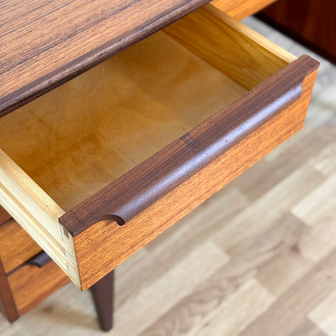 Writing desk in teak, 1950s-60s, Denmark - Beyo Vintage