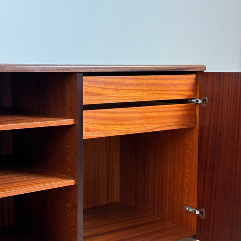 Sideboard in mahogany, 1970s, Denmark - Beyo Vintage