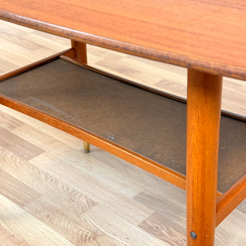 Coffee table in teak by Alberts Tibro, 1950s-60s, Sweden