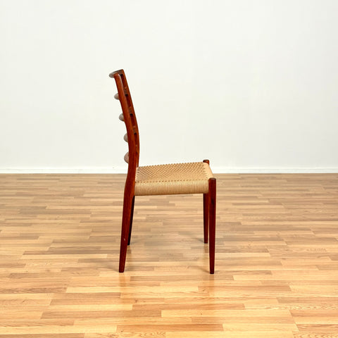 Dining chairs in teak by Niels O. Moller
