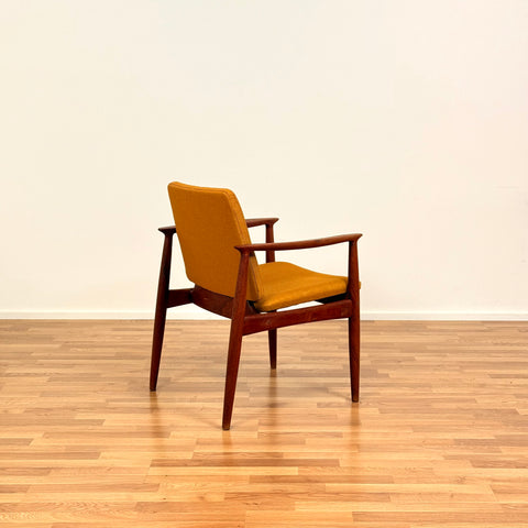 Armchair in solid teak, 1950s-60s Denmark