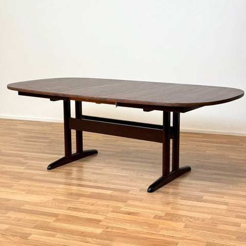Dining table in mahogany by Gangsø, 1970s, Denmark - Beyo Vintage