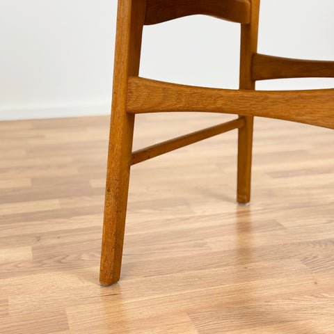 Set of 2 chairs in teak and beech, 1950-60s, Denmark - Beyo Vintage
