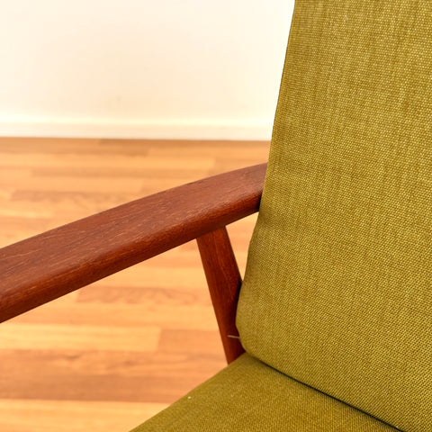 Armchair in solid teak, 1950s-60s, Denmark
