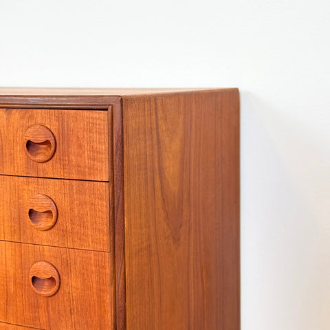 PRICE Chest of 7 drawers in teak, 1950s-60s, Denmark - Beyo Vintage