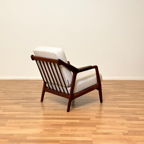 Fåtölj i massiv teak av H. Brockmann-Petersen, Danmark 1950-60-tal