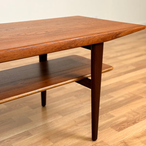 Soffbord i teak, 1950-60-tal, Danmark
