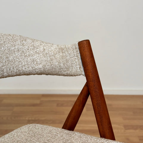 Set of 6 dining chairs in teak, 1950s-60s, Denmark - Beyo Vintage
