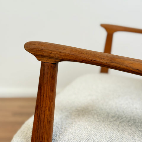 Armchair in solid oak, 1950s-60s Denmark