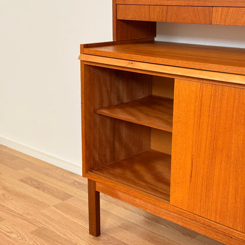 Bookshelf in teak, 1960s-70s, Sweden