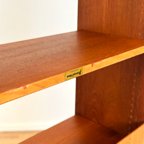 Bookshelf in teak by Petterson & Nilson