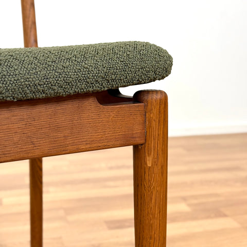 Set of 4 dining chairs in teak by Skive Møbelfabrik, 1950s-60s, Denmark - Beyo Vintage