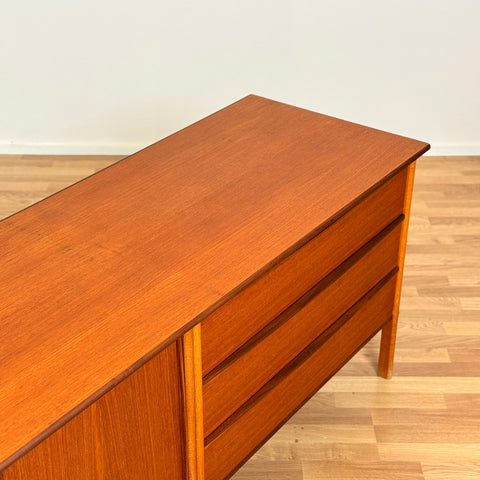 Sideboard in teak & beech by B. Fridhagen