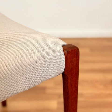 Set of 6 dining chairs Niels O. Moller, model '71', in teak, 1950s-60s, Denmark