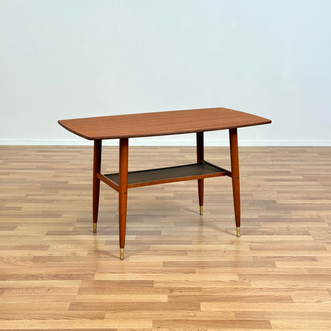 Coffee table in teak by Alberts Tibro, 1950s-60s, Sweden