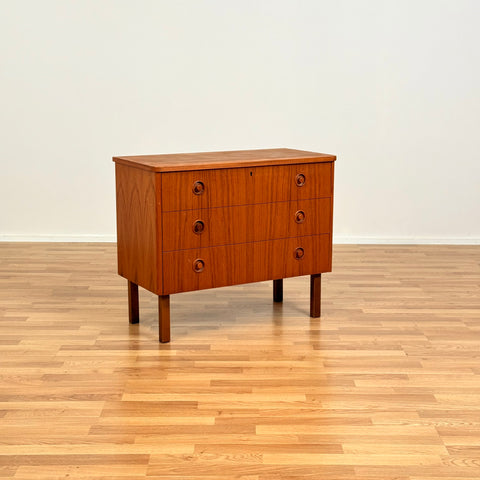 Chest of drawers in teak, 1950s-60s, Sweden