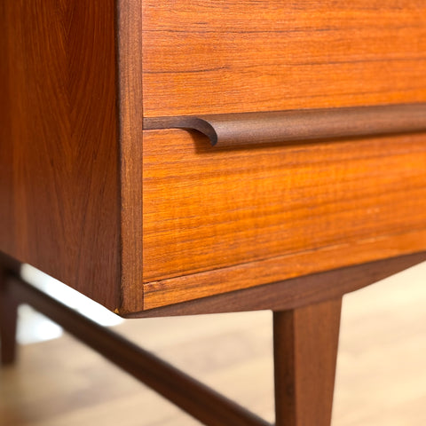 Writing desk in teak, 1950s-60s, Denmark - Beyo Vintage