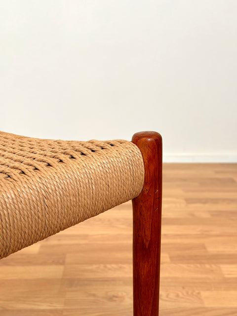 Dining chairs in teak by Niels O. Moller