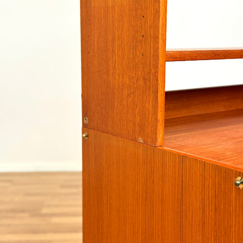 Bookshelf in teak by B. Fridhagen for Bodafors