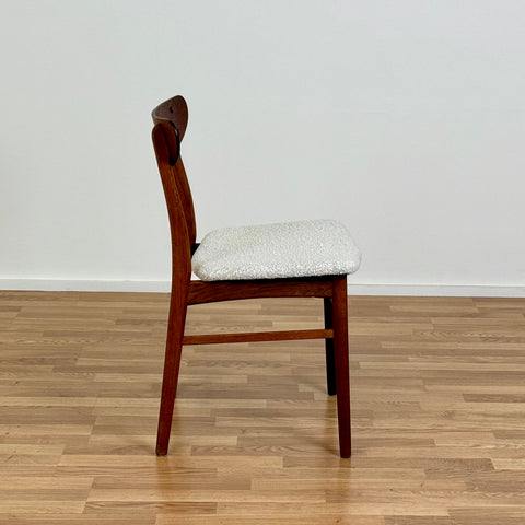 Single chair in teak & solid oak - Beyo Vintage