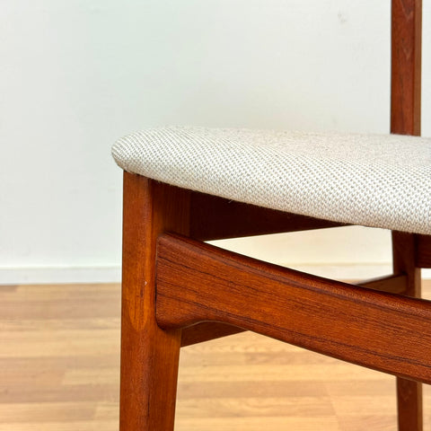 Set om 6 matstolar "Ole" i teak från IKEA, 1950-60-tal, Sverige