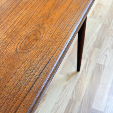 Coffee table in teak/walnut, 1950s-60s, Denmark - Beyo Vintage