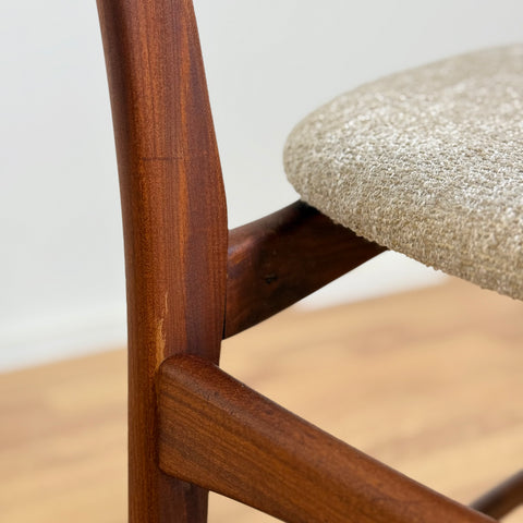 Single chair made of teak and walnut, 1950s-60s, Denmark - Beyo Vintage
