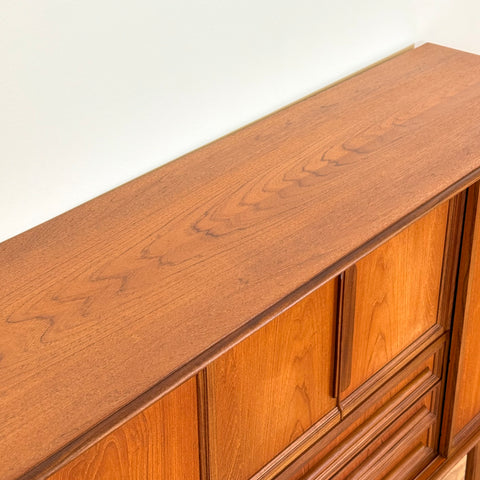 Highboard in teak, 1950s-60s, Denmark - Beyo Vintage