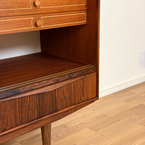 PRICE Highboard in Santos rosewood by E.W Bach, 1950s-60s, Denmark - Beyo Vintage