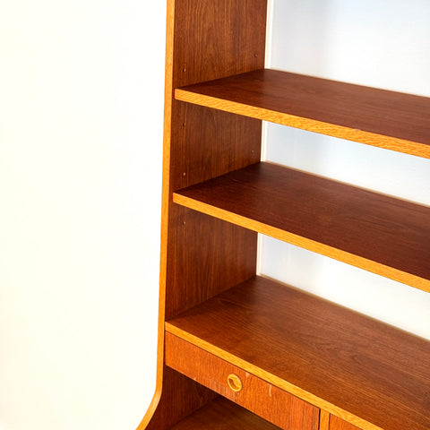 Bookshelf in teak, Sweden