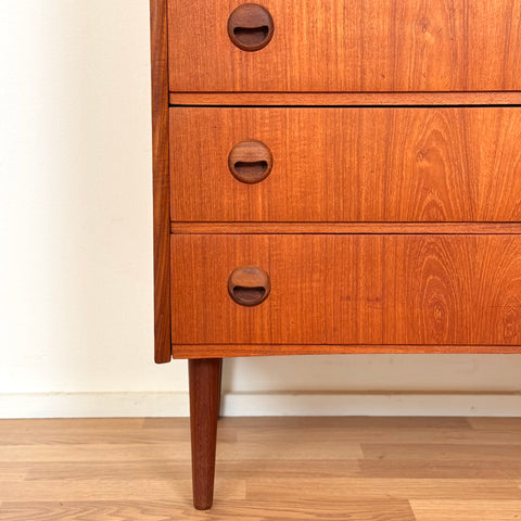 Chest of drawers in teak, 1950s-60s, Denmark - Beyo Vintage