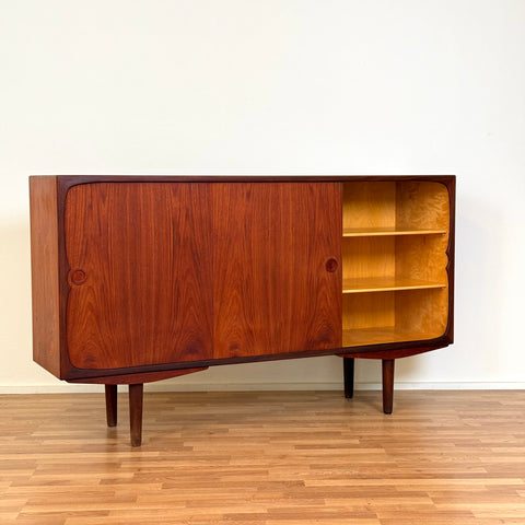 Highboard in teak, 1960s-70s, Denmark - Beyo Vintage