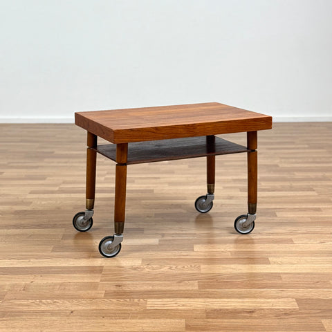 Side table / Trolley in teak, 1950s-60s, Denmark - Beyo Vintage