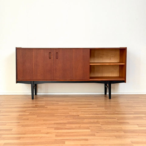Sideboard in teak, 1950s-60s, Sweden - Beyo Vintage