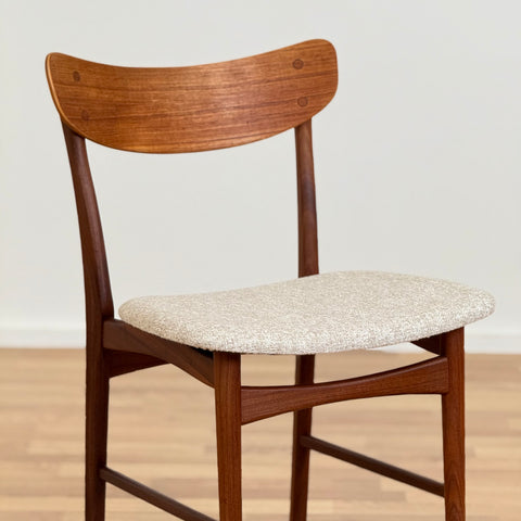 Single chair made of teak and walnut, 1950s-60s, Denmark - Beyo Vintage