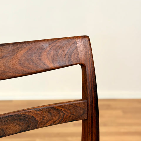 Dining chairs in Santos rosewood by Troeds