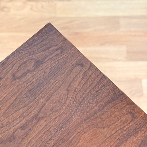 Side table in teak & walnut, 1950s-60s, Denmark