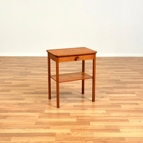 Side table in teak, 1950s-60s
