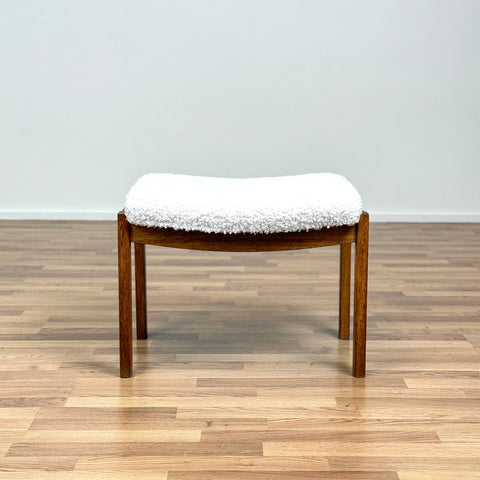 Stool in oak, 1950s-60s - Beyo Vintage