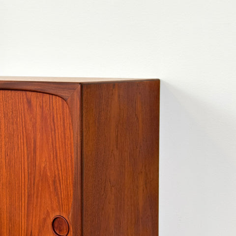 Highboard in teak, 1960s-70s, Denmark - Beyo Vintage