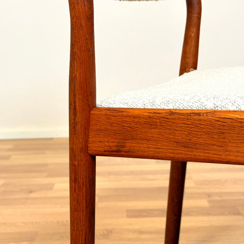 Set of 4 dining chairs in oak, by FDB Møbler, 1950s-60s, Denmark