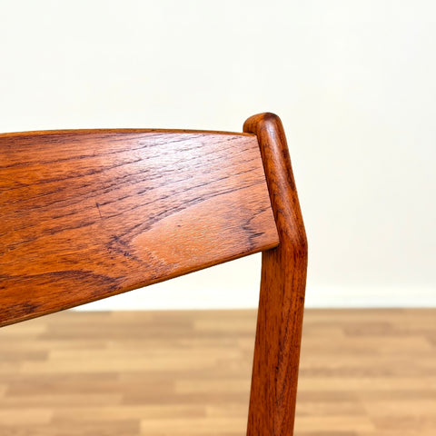Set of 2 dining chairs in teak by Erik Kirkegaard, 1950s-60s, Denmark