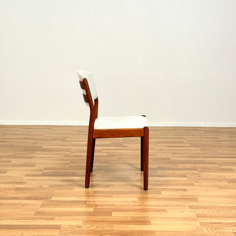 Set of 4 dining chairs in oak, by FDB Møbler, 1950s-60s, Denmark
