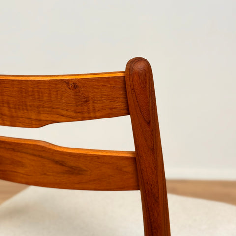 Set of 4 dining chairs in teak by Findahl, 1950s-60s, Denmark