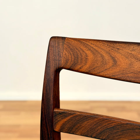 Dining chairs in Santos rosewood by Troeds