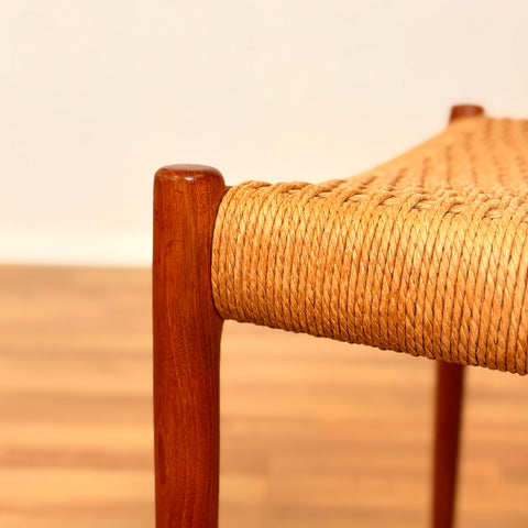 Dining chairs in teak by Niels O. Moller