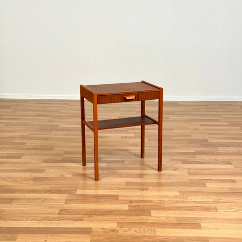 Set of 2 bedside tables in teak, 1950s-60s, Sweden