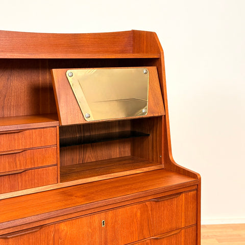 Secretary cabinet in teak, Denmark